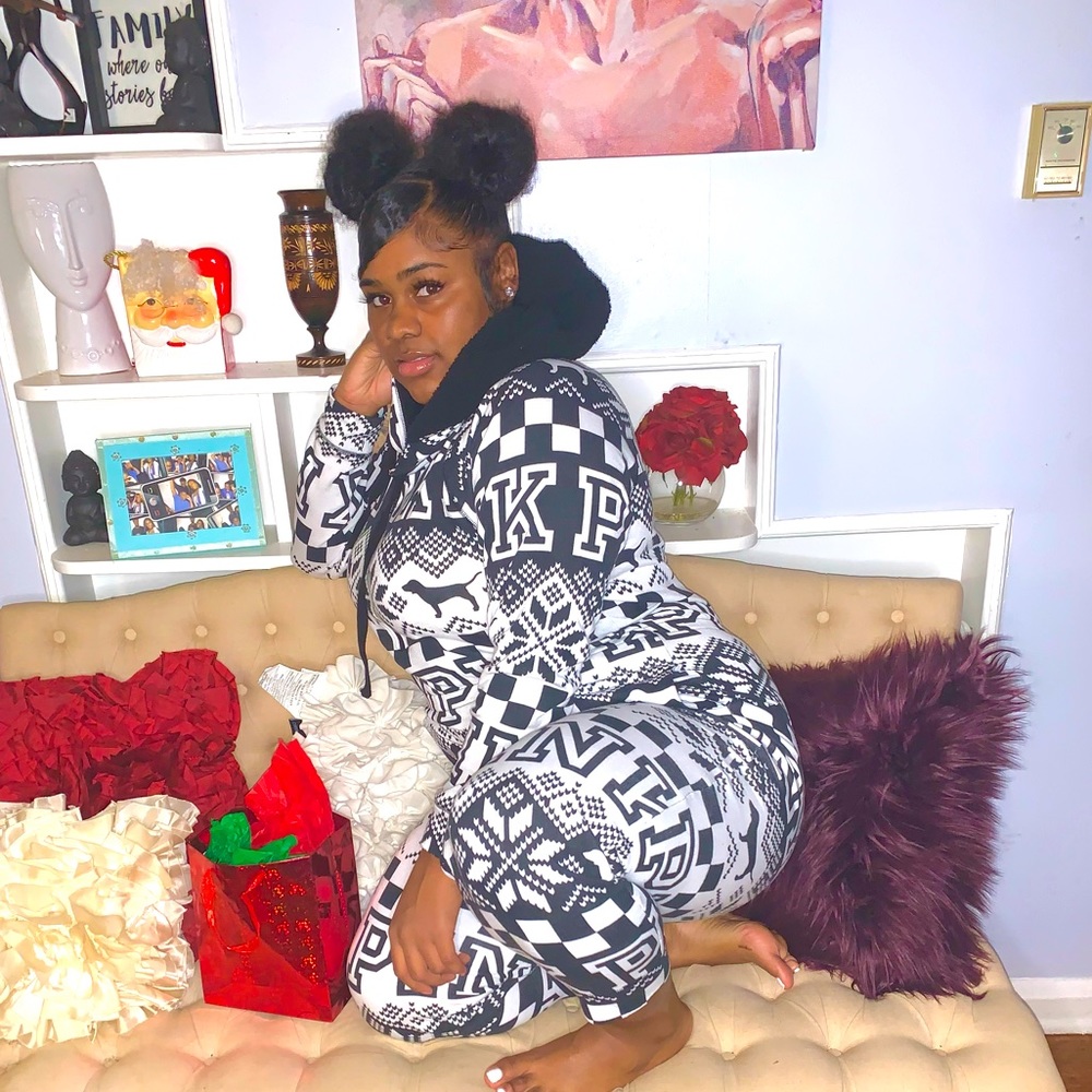 PINK Victoria’s Secret Onesie Pajamas